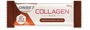Onset Nutrition Chocolate Peanut Butter Collagen Bar