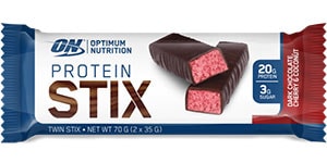 Optimum Nutrition - Protein Stix - Dark Chocolate Cherry & Coconut  Review