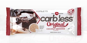 Horleys Carb Less - Coconut Brownie Protein Bar 
