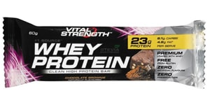 Vial Strength - Whey Protein - Clean Protein Bar - Choc Brownie 