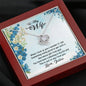To My Wife, You Have Been A Blessing In My Life, Customized Love Knot Necklace, Couple Accessories Collection, Jewelry, Love For Her, Custom Gift, Pendant