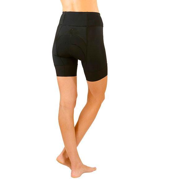Women's Petunia Black Cycling Padded Short | Shebeest | Shebeest