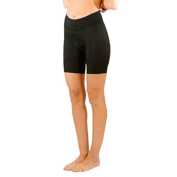 Women's Petunia Black Cycling Padded Short | Shebeest | Shebeest