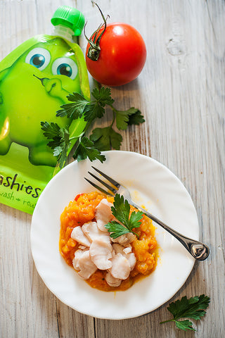 Baby First Foods Twelve Months Old Fish And Vegetable Puree