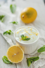 Probiotic Dip with Mint and Lemon