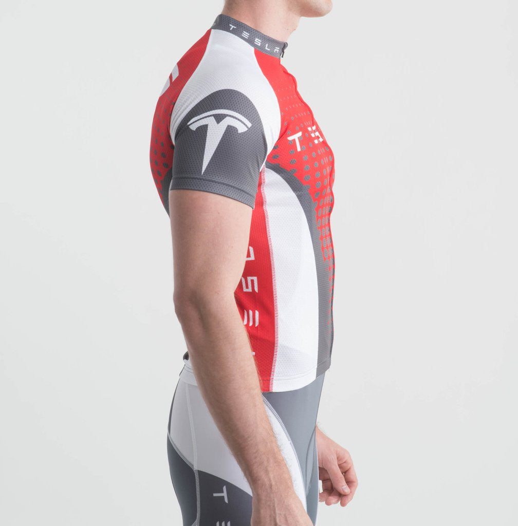 tesla cycling jersey