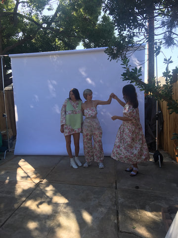 Photo Shoot for 323 Clothing Brand Spring 2020 Collection