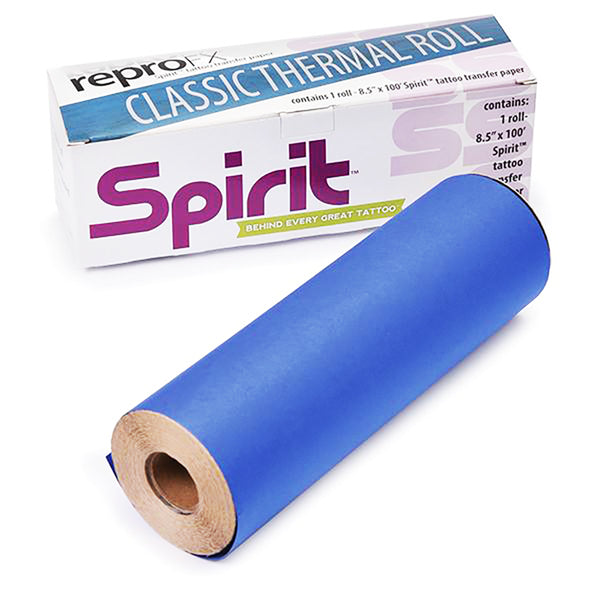 Knop Reinig de vloer Leggen Spirit Classic Thermal Paper Roll - 8.5" x 100' | Dermasoft Tattoo