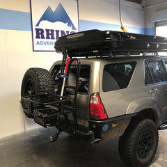 Toyota 4Runner 4th Gen with James Baroud Evasion XXL installed on Eezi Awn K9 Roof Rack at Rhino Adventure Gear in California