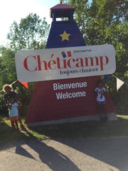 Cheticamp sign Cabot Trail