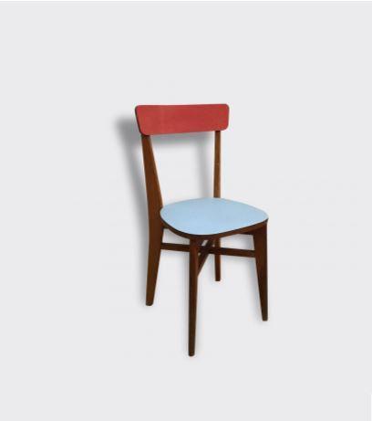 Chaise(s) bistrot vintage bois / formica