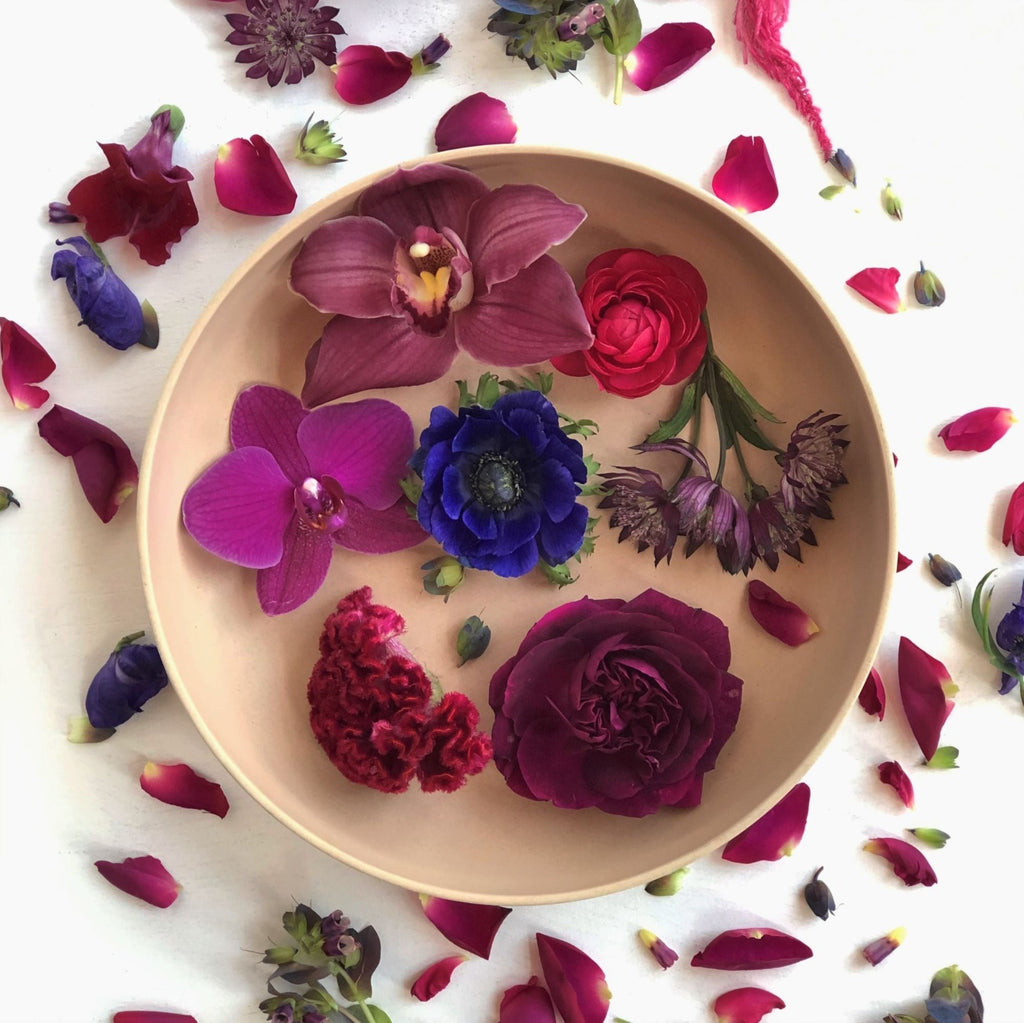 jewel tone floral subscription