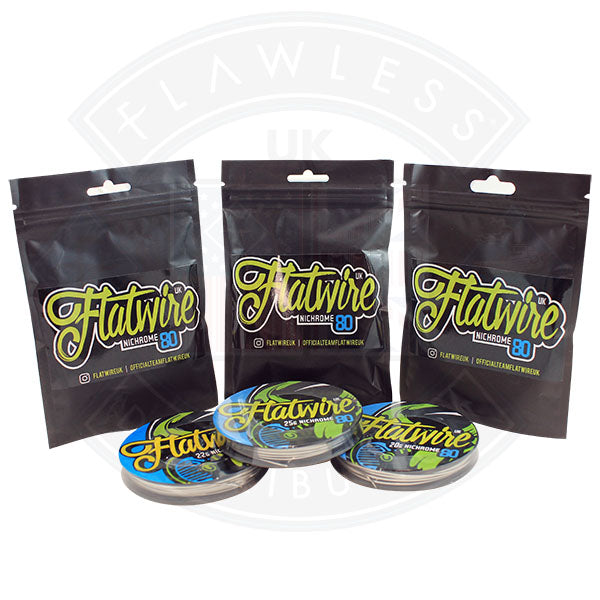 Flatwire Nichrome 80 - Flawless UK Vape Distribution Ltd