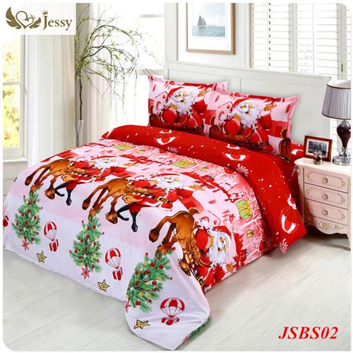 3d 4pcs Bedding Sets Merry Christmas Duvet Cover Bed Sheet