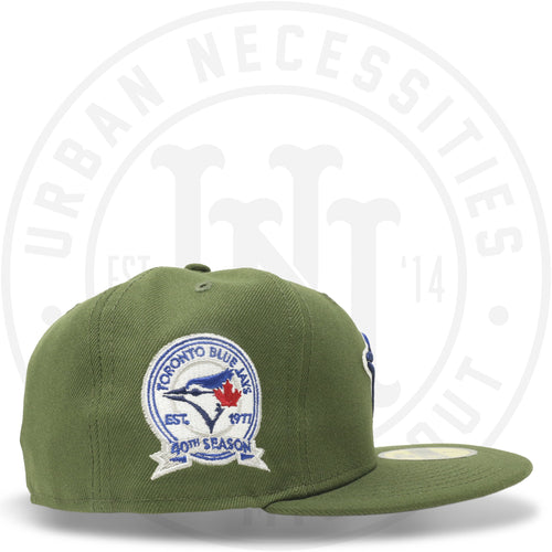 New Era 59FIFTY - Toronto Blue Jays "40th Season" Olive-Erlebniswelt-fliegenfischenShops