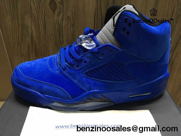 air jordan 5 blue