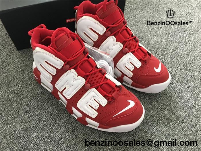 nike air more x supreme