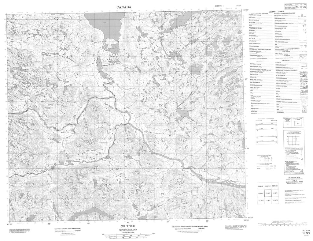 Buy No Title Topo Map 013n05 Yellowmaps Map Store 3774
