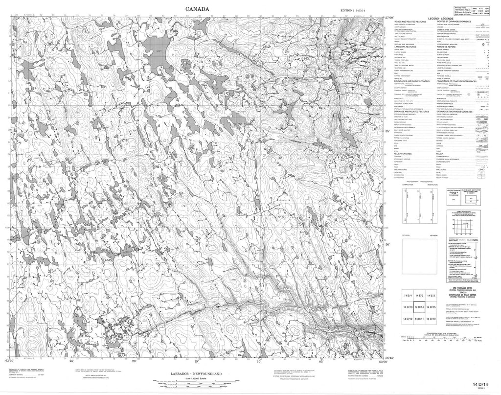 Buy No Title Topo Map 014d14 Yellowmaps Map Store 2602