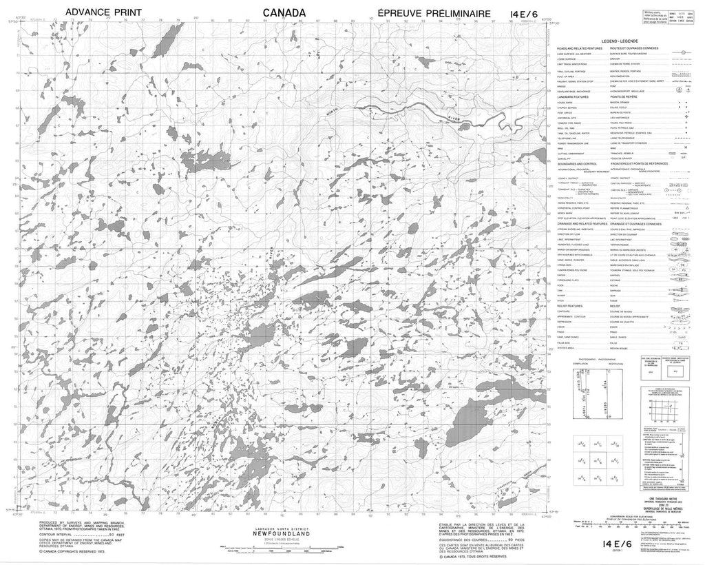 Buy No Title Topo Map 014e06 Yellowmaps Map Store 9072