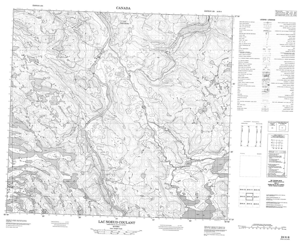 Buy Lac Noeud Coulant Topo Map 024h06 Yellowmaps Map Store 4147