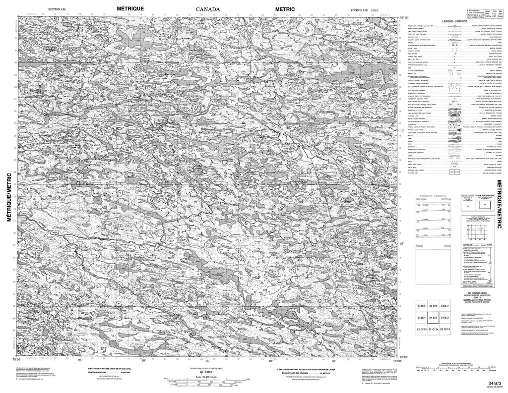 Buy Topo Map 034b03 Yellowmaps Map Store 9824