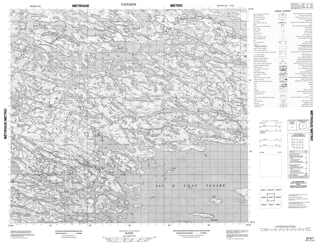 Buy Topo Map 034b07 Yellowmaps Map Store 0617