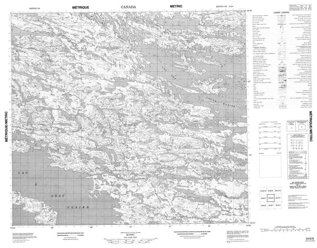 Buy Topo Map 034b08 Yellowmaps Map Store 3708