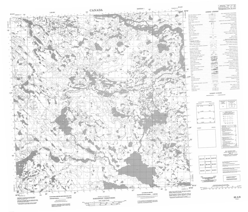 Buy No Title Topo Map 065a08 Yellowmaps Map Store 0343