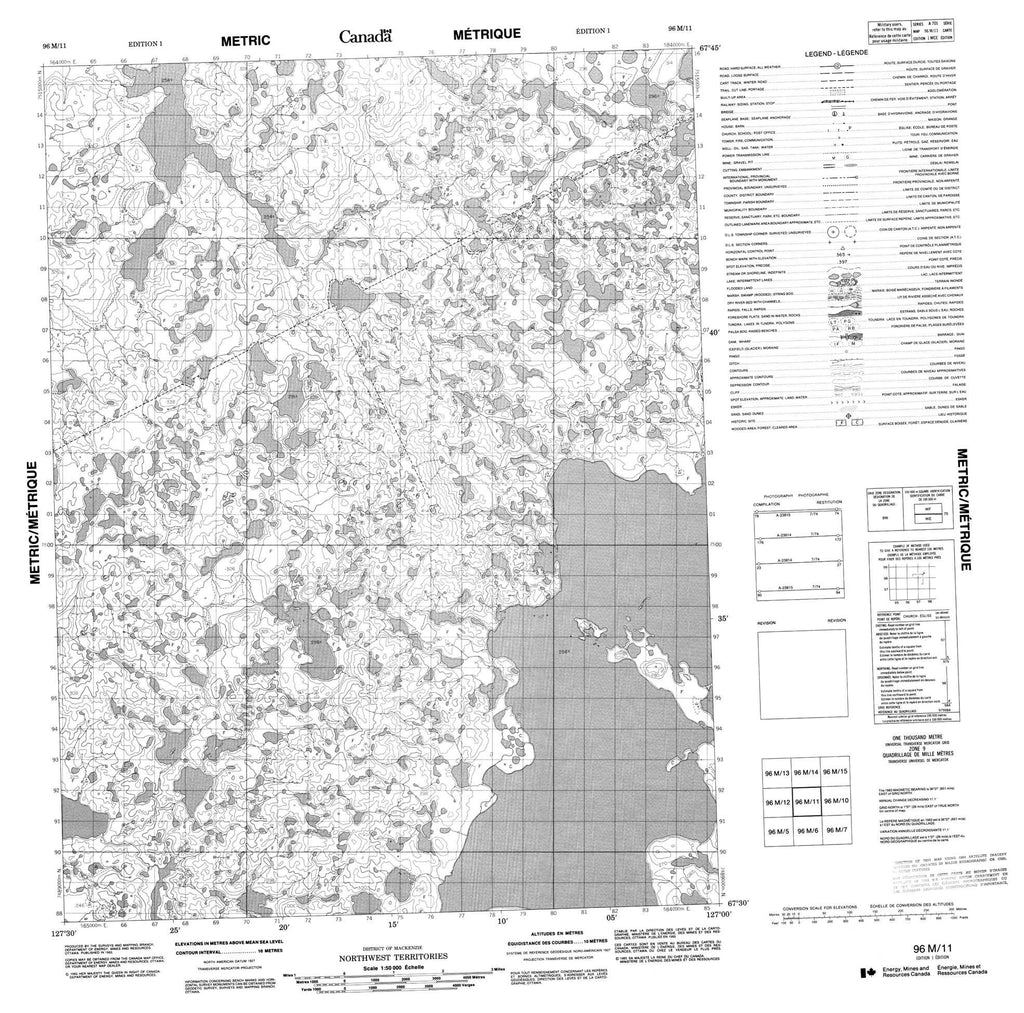 Buy No Title Topo Map 096m11 Yellowmaps Map Store 6425