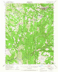Placerville California Historical topographic map, 1:62500 scale, 15 X 15 Minute, Year 1949