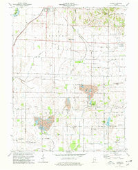 Epsom Indiana Historical topographic map, 1:24000 scale, 7.5 X 7.5 Minute, Year 1978
