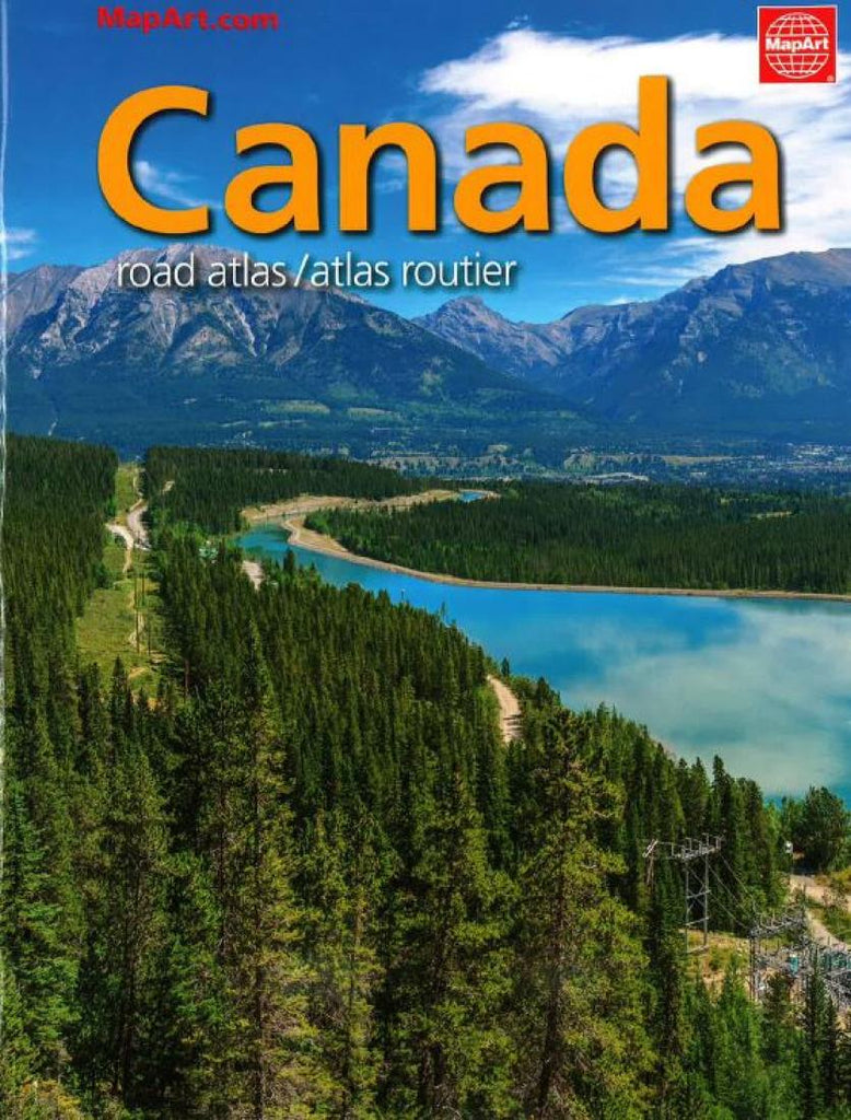 Buy map Canada Road Atlas (French/English edition) by MapArt