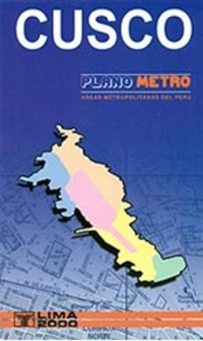 Buy map Cusco, Peru, Metro by Lima 2000