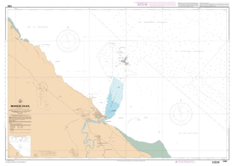 Buy map Abords de Kourou by SHOM