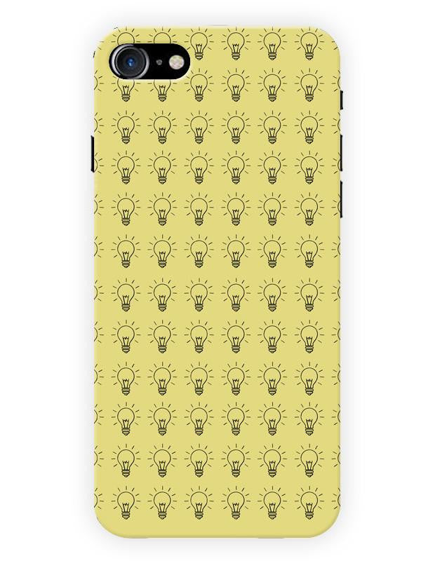 Light Bulb All over Tungsten Collection Minimal Designer 3D Matte Finish Mobile Back cover for Apple iphone7 - Chaapkhana