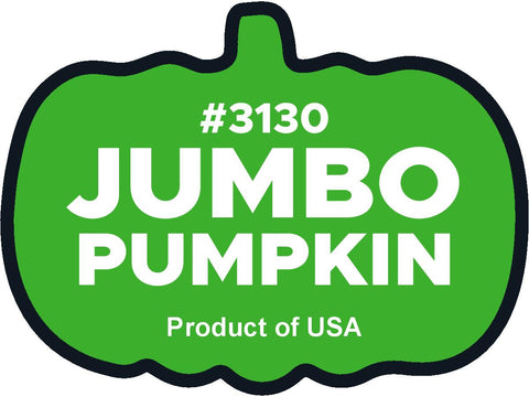 Jumbo Pumpkin 3130 plu label