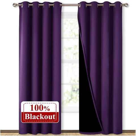 Nicetown Thermal Blackout Curtains Image from Amazon
