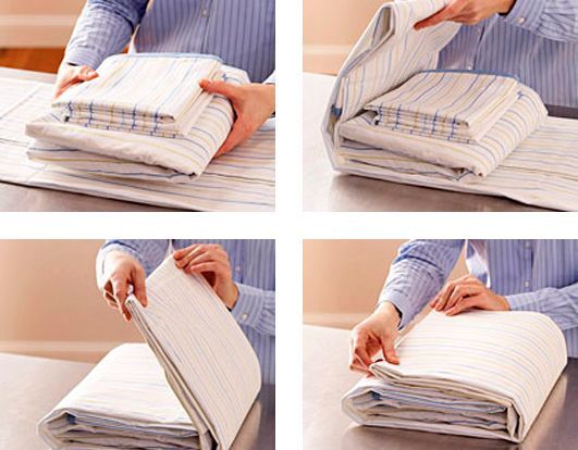 How to fold your bed sheets