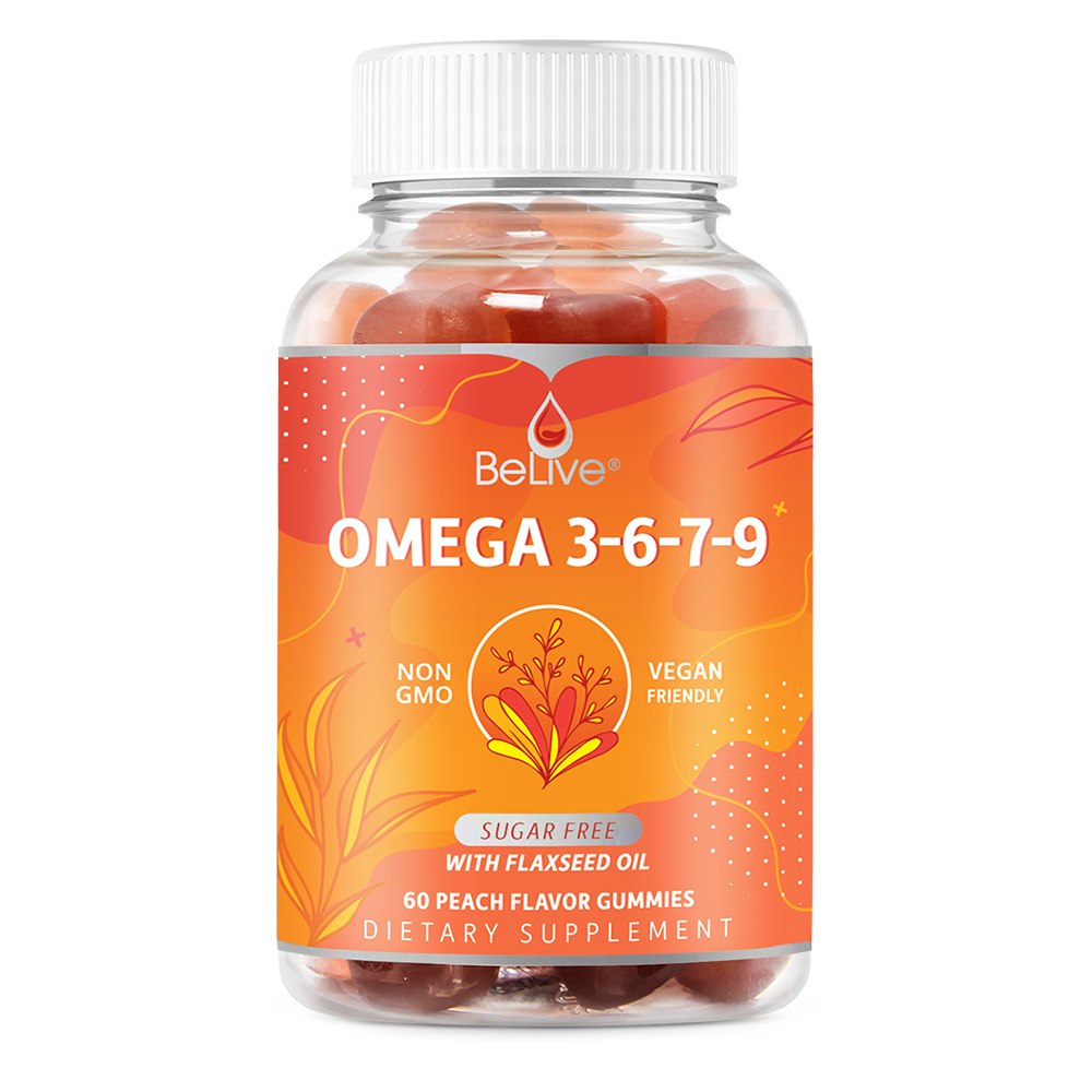 Verplaatsing Slank Manier Omega 3-6-7-9 Vegan Gummies – BeLive