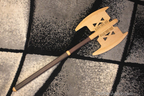 gimli's axe, wooden