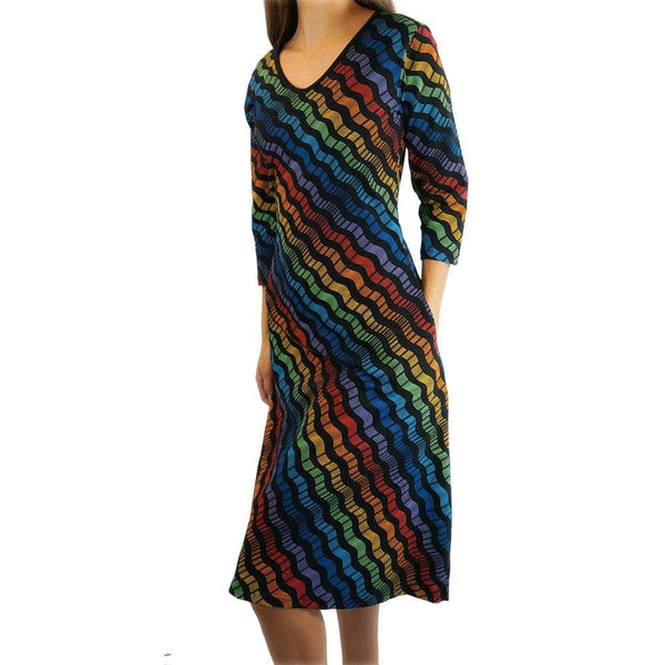 womens rainbow dress