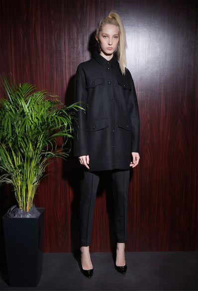 Berger Short Wool Coat