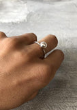 Maxi Bubble Ring Silver