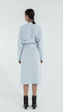 Fake Dress in Light Blue Linen