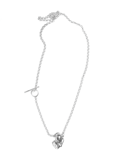 The Mould Necklace in Silver