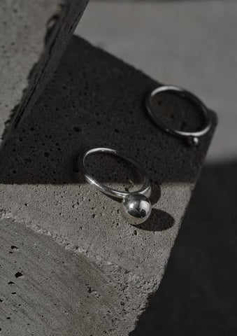 Maxi Bubble Ring Silver