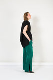 Wide Leg Trousers With Slits
