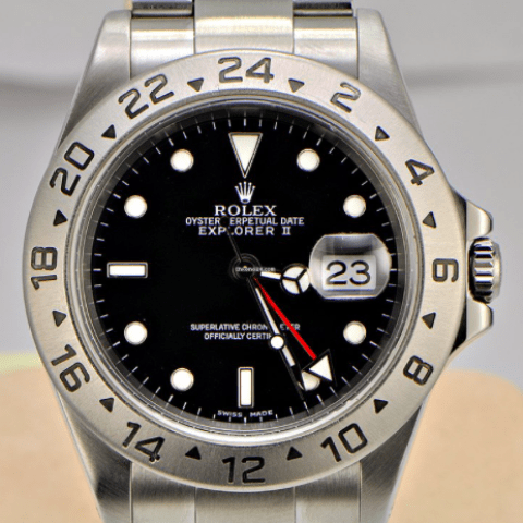 rolex explorer ii black dial