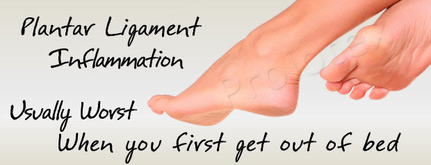 Plantar Fasciitis - the condition is worse in the morning